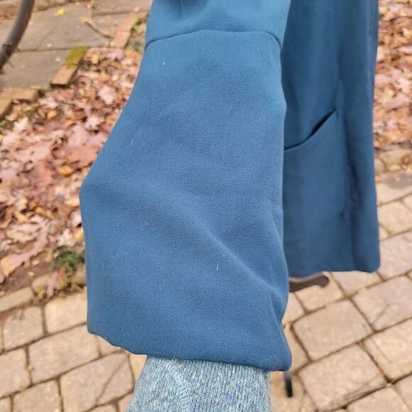 Bagatelle Heritage Blue Long Coat Size Large - Picture 5 of 11